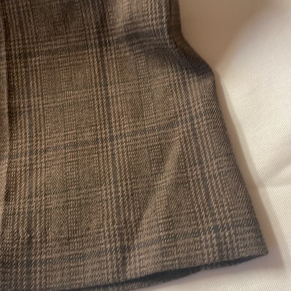 Stoosh Brown Plaid Slacks Size 5 - Picture 7 of 7